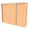 FLEXI 3 - šatní skříň dveře plné, 240/260/280/300 x 220/240cm