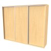 FLEXI 3 - šatní skříň dveře plné, 240/260/280/300 x 220/240cm