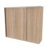 skrin flexi 260 220 3x plne dub natur