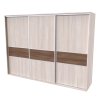 FLEXI 3 - šatní skříň dveře dělené ltd, 240/260/280/300 x 220/240cm