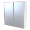 FLEXI 2 - šatní skříň 2x zrcadlo, 180/200/220 x 220/240cm