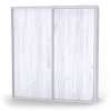 ONYX - dvoudveřová šatní skříň, plné dveře, 120 až 200cm x 220/240cm