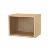 CUBE 6 - horní závěsná skříňka otevřená, 40x30cm