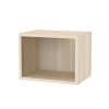 CUBE 6 - horní závěsná skříňka otevřená, 40x30cm