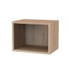 CUBE 6 - horní závěsná skříňka otevřená, 40x30cm