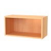 CUBE 7 - horní závěsná skříňka otevřená, 60x30cm