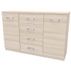 JONY 3 - komoda se zásuvkami a dvířky, 130x86cm