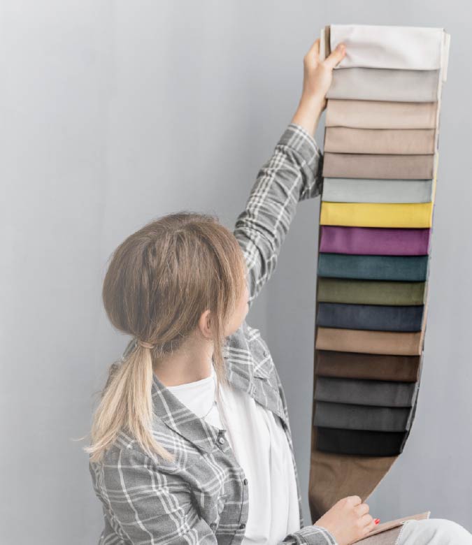 Chcete si vybrat tu pravou látku přímo u vás doma?