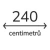 240 cm