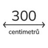 300 cm