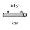 kovový úchyt
