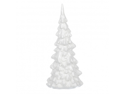 Stromek keramický, na čajovou svíčku.Bílá barva ALA1184