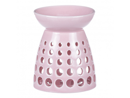 Aroma lampa, porcelánová. Růžová barva ARK3615 PINK