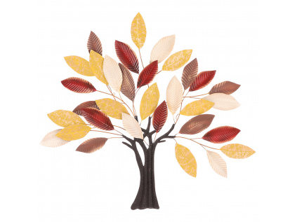 Kovový strom - nástěnná dekorace FA21-004