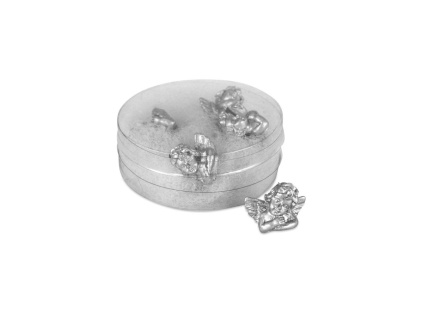 Andělíček, 5 kusů v krabičce, dekorace z polyresinu, cena 1 krabičku - FP7025