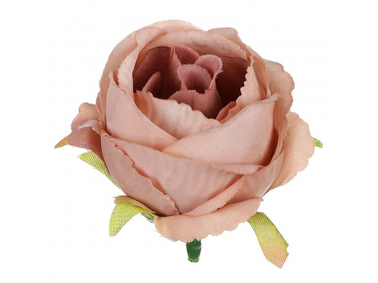 Růže, barva kapučína. Květina umělá vazbová. Cena za balení 12 kusů KN7000 CAP