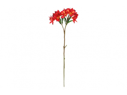 Alstromeria, barva červeno-žlutá. Květina umělá UKK-052