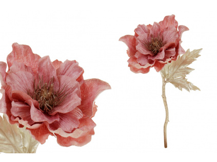 Sasanka, umělá květina, barva růžová UKK271-PINK