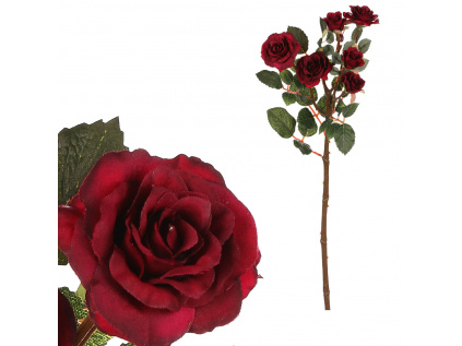 Růže na kmínku, bordó barva UKK351-BOR