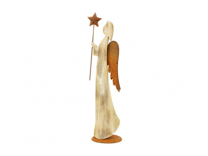 Andělíček, dřevěná vánoční dekorace - ZA8616