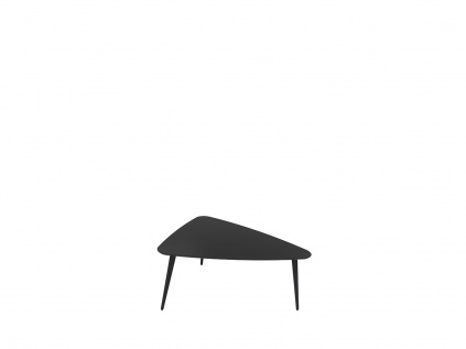 TRIANGO S konferenční stolek, černý