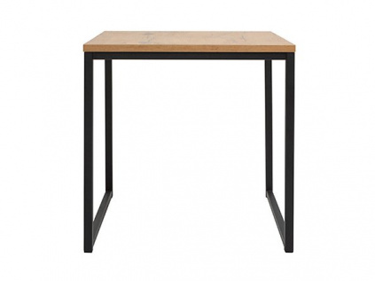 AROZ konferenční stolek LAW/50, dub lancelot/černá