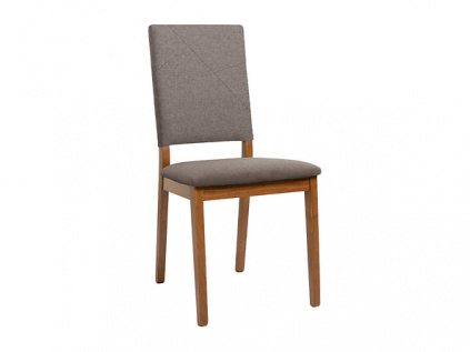 FORN jídelní židle, dub stirling/šedá