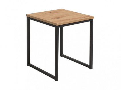 AROZ konferenční stolek LAW/50, dub artisan/černá