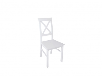 ALLA 4, jídelní židle, bílá teplá
