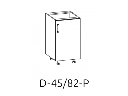 D-45/82 dolní skříňka P/L kuchyně Edan