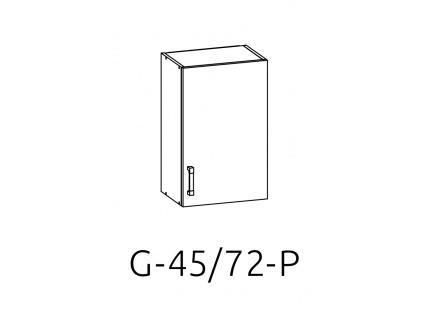 G-45/72 P (L) horní skříňka kuchyně Edan