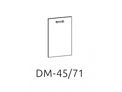 DM-45/71 dvířka na myčku 446x713 kuchyně Top Line