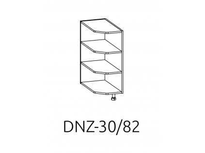 DNZ-30/82 vnější rohová dolní skřínka kuchyně Plate