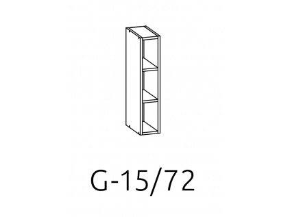 G-15/72 horní skříňka kuchyně Hamper