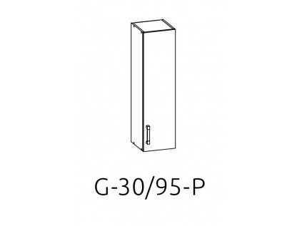 G-30/95 P (L) horní skříňka kuchyně Hamper