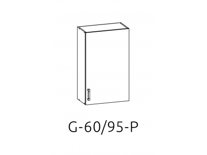 G-60/95 P (L) horní skříňka kuchyně Edan