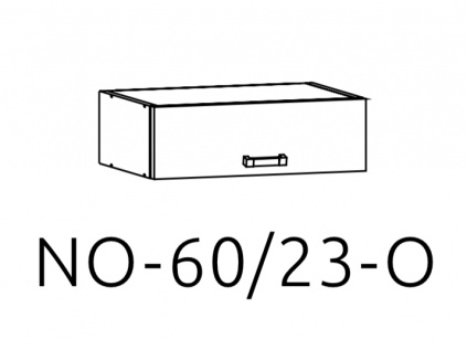 NO-60/23-O horní skřínka typu nástavec kuchyně Plate