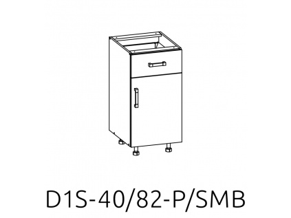 D1S-40/82 dolní skříňka s zásuvkou P/S - L/S kuchyně Hamper