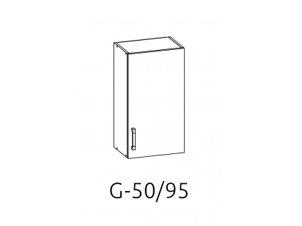 G-50/95 P (L) horní skříňka kuchyně Top Line