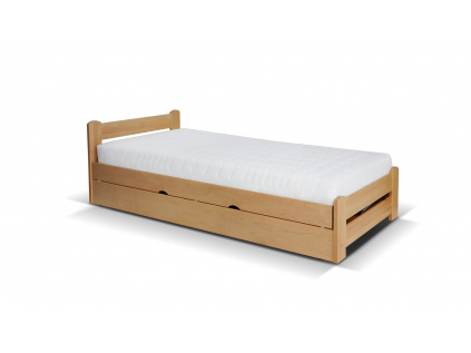 Dřevěná postel Tornado