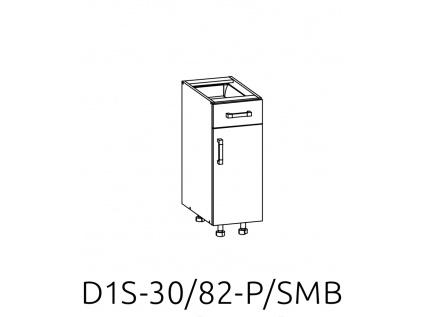 Kuchyňská spodní skřínka s 1 zásuvkou Older D1S-30/82