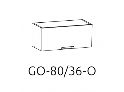 Horní výklopní skřínka kuchyně Sole GO-80/36-O