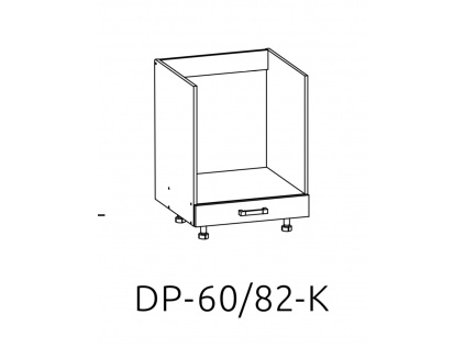 Spodní skřínka kuchyně Sole pro vestavné spotřebiče DP-60/82-K