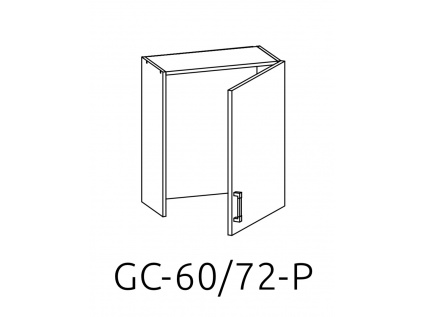 Horní skřínka s odkapávačem na nádobí Tapo Speciál GC-60/72