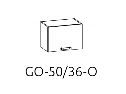 Horní výklopná kuchyňská skřínka Verdi GO-50/36-O