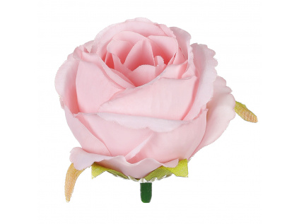 Růže, barva růžová. Květina umělá vazbová. Cena za balení 12 kusů. - KN7000 PINK