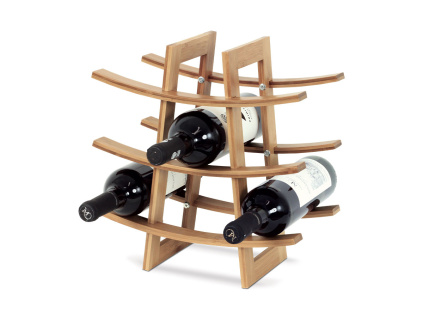 Stojan na víno, bambusový - DR-040