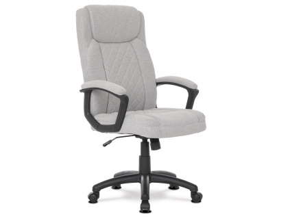 Židle kancelářská, šedá látka, plastový kříž - KA-Y388 SIL2