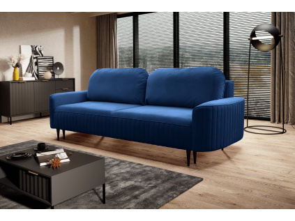 VENA sofa (SIC Velluto 25 Navy) przykadrowane