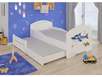 Dětská postel s matracemi PEPE II 160x80